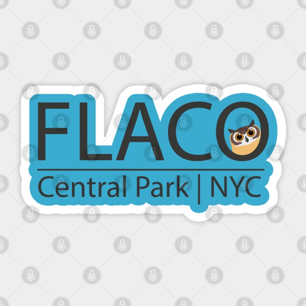 Flaco NYC Sticker by WickedAngel